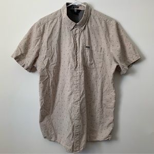 EUC Mens Volcom Modern Fit Button Down Shirt